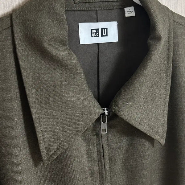[BUNJANG] Uniqlo U 21SS Zip Blouson Jacket / 21SS 유니클로U 집업 블루종