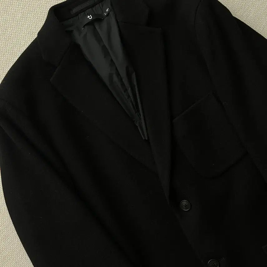 [BUNJANG] Uniqlo +J Wool Jacket Black L / 유니클로 질샌더 +J 울자켓 블랙 L