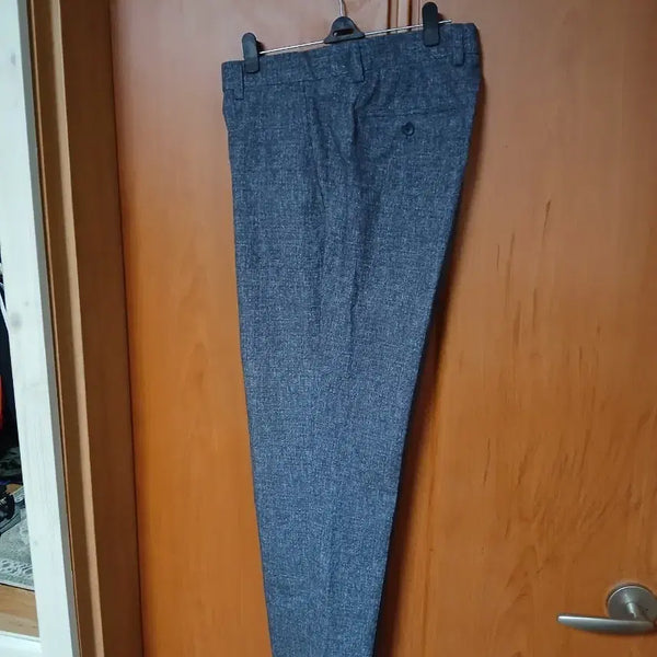 [BUNJANG] Indian Grey Melange Slacks Pants / 인디안그레이 멜란지32