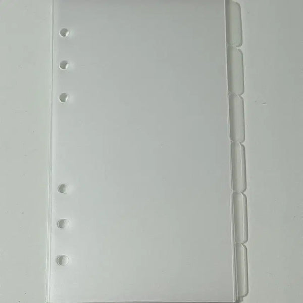 [BUNJANG] Daystation A6 6-Ring Binder Transparent Index Tabs / 데이스테이션 6공 바인더 A6 반투명 인덱스 탭