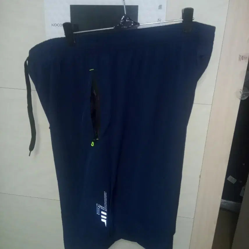 [BUNJANG] Men's XL Navy Cooling Fabric Shorts / 스포츠 냉감원단 반바지 3XL 새상품 군청색