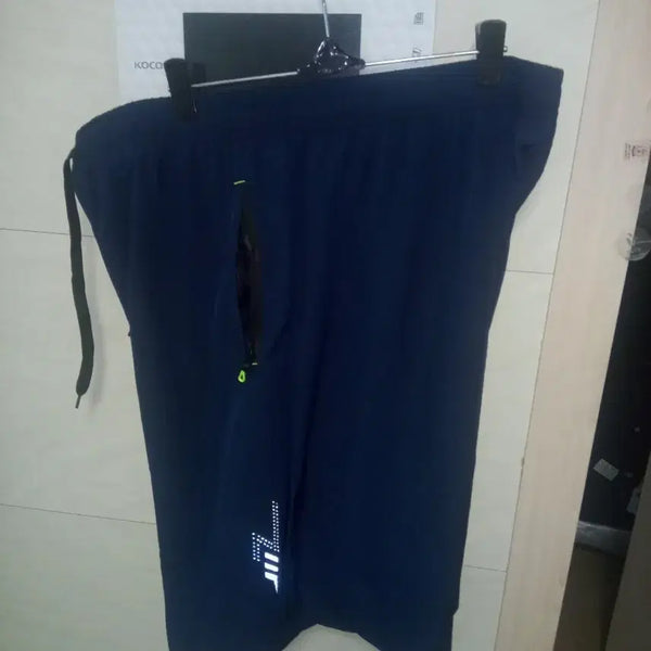 [BUNJANG] Men's XL Navy Cooling Fabric Shorts / 스포츠 냉감원단 반바지 3XL 새상품 군청색