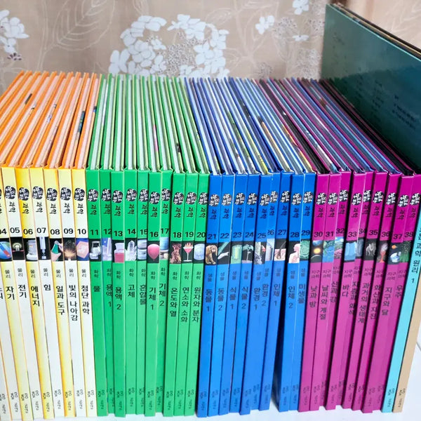 [BUNJANG] The Science of Sight Full Set (40 Volumes) / 눈으로보는과학 40권 풀세트 구성
