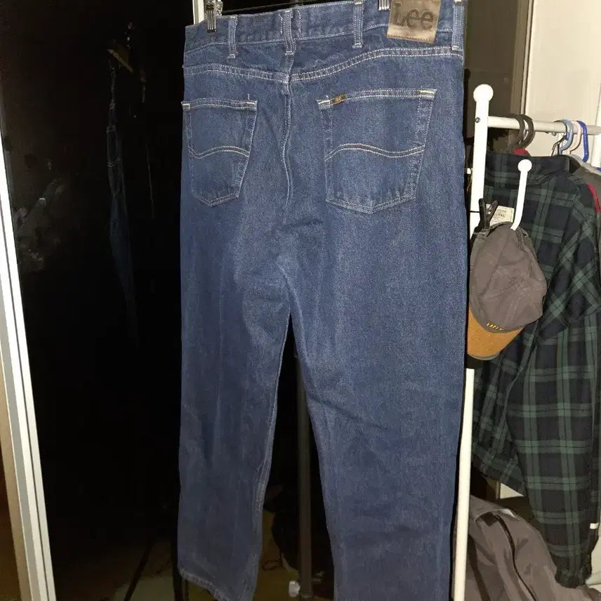 [BUNJANG] Lee Classic Straight Indigo Denim Pants / 리(Lee) 배기핏 데님