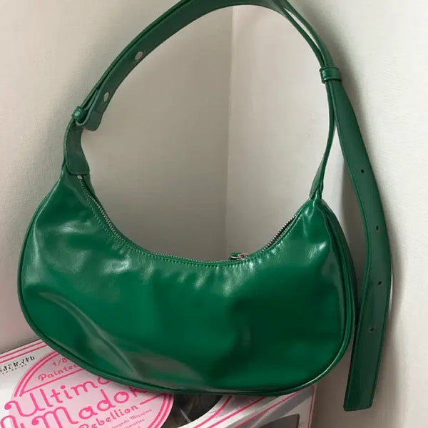 [BUNJANG] Find Kapoore Penny Bag 32 Crinkled - Green / 파인드 카푸어 페니백 32 크링클드 - 그린