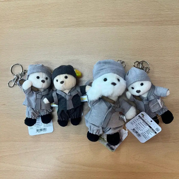 [BUNJANG] Dongjaseung Louie Bear Monk Bear Keychain / [새상품] 동자승 루이베어 스님 곰 키링
