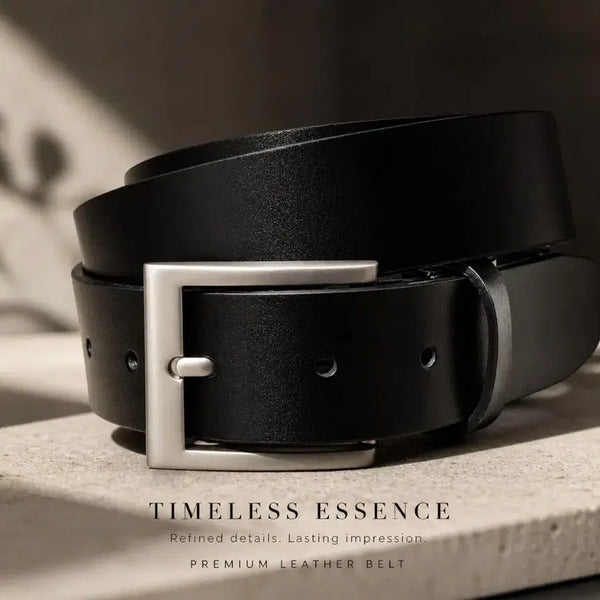 [BUNJANG] CASTEL Italian Full Grain Leather Belt / CASTEL 이태리 통가죽 벨트