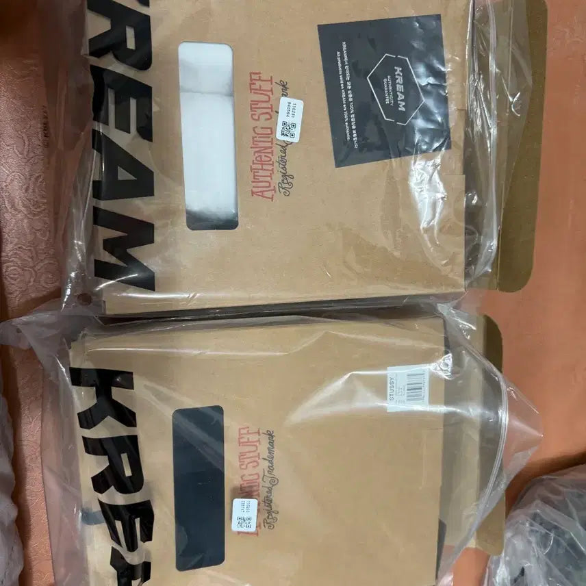 [BUNJANG] Stüssy Underwear T-Shirts (4-Pack) / 스투시 스투시 언더셔츠 블랙 흰색 총4장