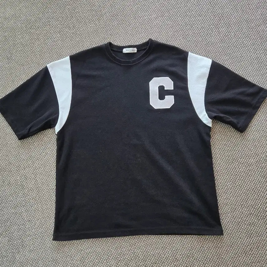 [BUNJANG] C Logo Half Sweatshirt / C로고 하프스웨트