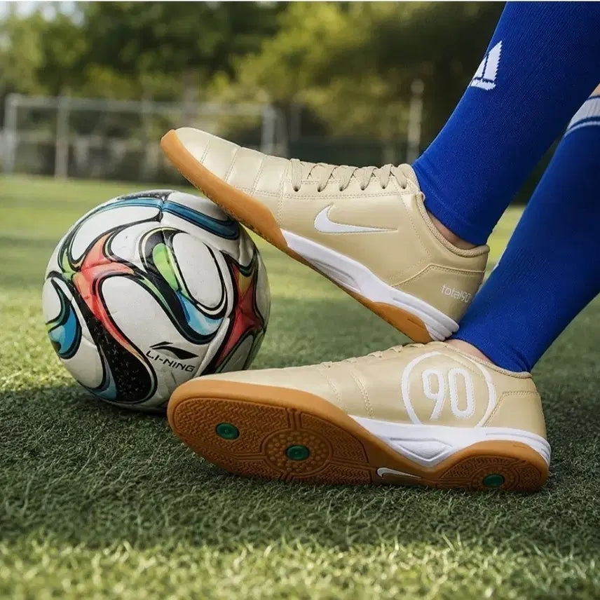 [BUNJANG] Nike Total 90 Gold Indoor Futsal Shoes / 새상품 // 나이키 토탈 90 골드 색상 풋살화