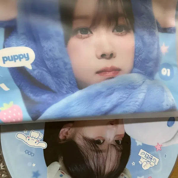 [BUNJANG] Aespa Winter China Team Winter Slogan Uchiwa Bundle Set / 에스파 윈터 중국 팀윈터 슬로건 우치와 일괄 양도