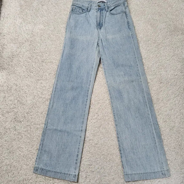 [BUNJANG] ORR Light Wash Wide Denim Pants (Size 28) / ORR 연청 와이드 데님 팬츠 여성 28인치 (상태 최상)