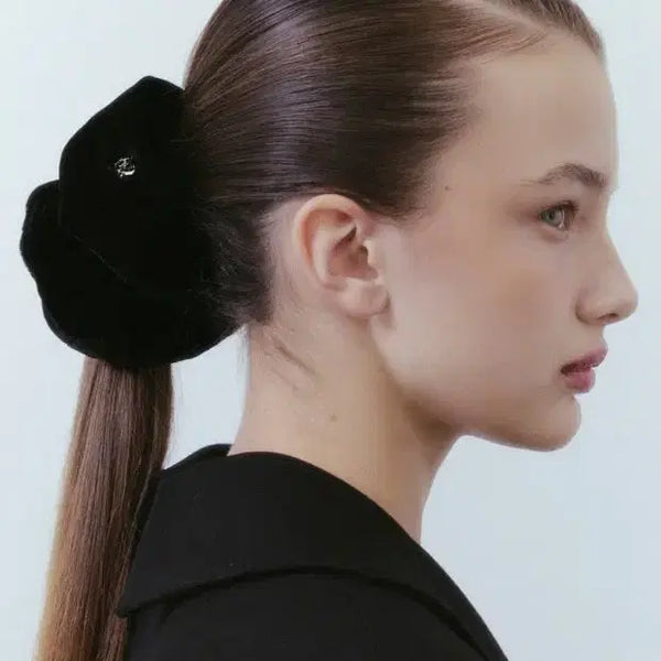 [BUNJANG] Abra Moa Velvet Scrunchie (Red, Wine) / 아비에무아 벨벳 스크런치(레드, 와인컬러)
