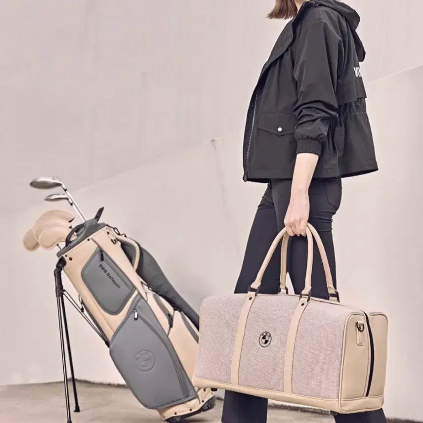 [BUNJANG] BMW Golf Premium Boston Bag / (새상품) BMW 골프 프리미엄 보스턴백