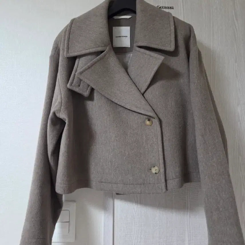 [BUNJANG] le17 Wool Short Coat Sepia Brown / 르917 le17 울 숏코트 34