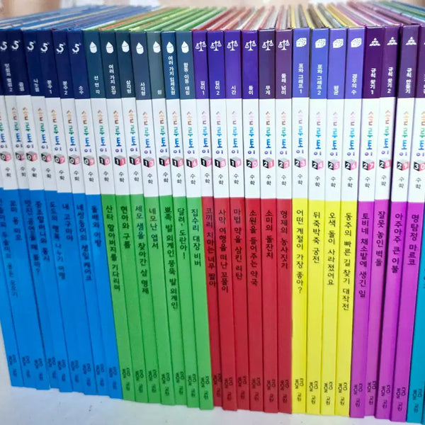 [BUNJANG] Kyowon Red Pen Solutoy Math Complete Set (32 Volumes) / 빨간펜(교원) 솔루토이 수학 32권