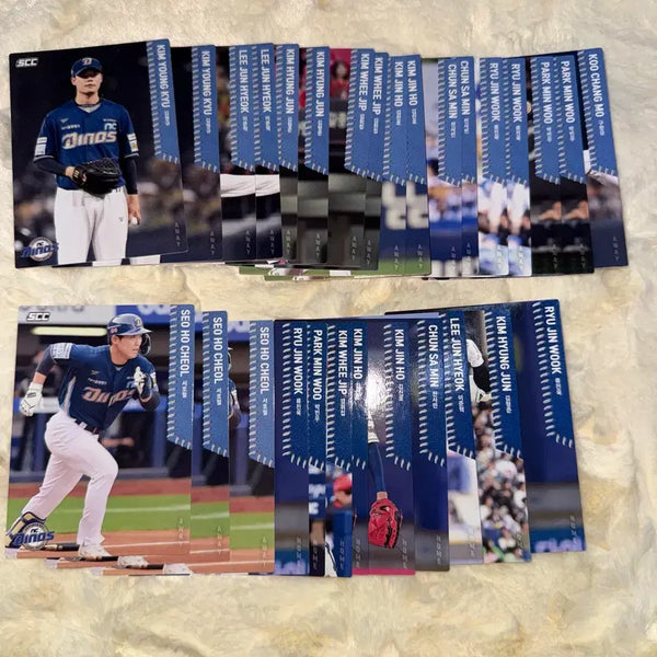 [BUNJANG] 2026 KBO NC Dinos Normal Away Baseball Card Bundle Set / 2026 KBO 야구카드 nc 다이노스 노멀 어웨이 일괄