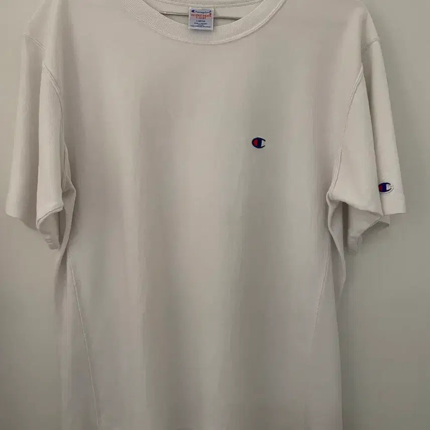 [BUNJANG] Champion T-Shirt White / [L]챔피온 반팔티 화이트