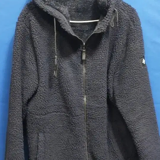 [BUNJANG] Fleece Zip-Up Jacket Navy Size 100 / 후리스 집업 자켓 남색. 100