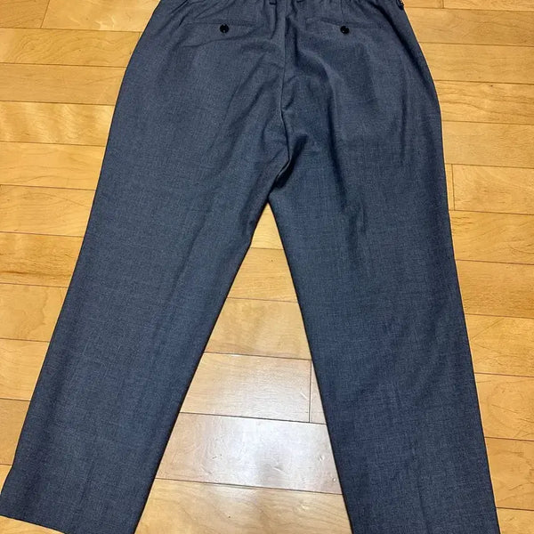 [BUNJANG] Allegri Wool Pants - Grey, Size 82 / 알레그리 울 팬츠 그레이 82사이즈