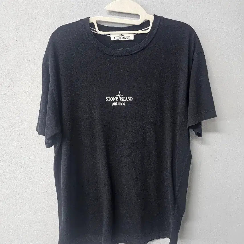 [BUNJANG] Stone Island Archivio Short Sleeve T-Shirt Black / 스톤아일랜드 아카비오 반팔티 블랙