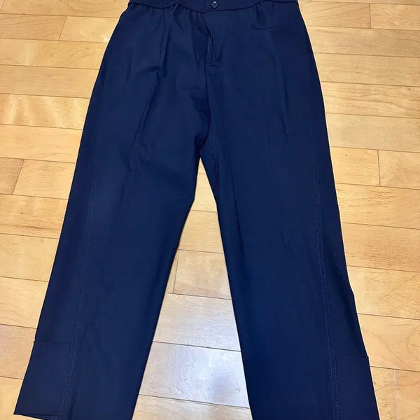 [BUNJANG] Time Homme Summer Wool Slacks Navy Size 82 / 타임옴므 여름 울 슬랙스 네이비 82사이즈