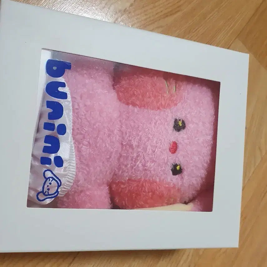 [BUNJANG] NewJeans Bunnies Haerin Pink Plush Doll (Sealed) / 뉴진스 토끼 인형 버니니 하니 분홍색 핑크색 미개봉 새상품 새것 양도 판매