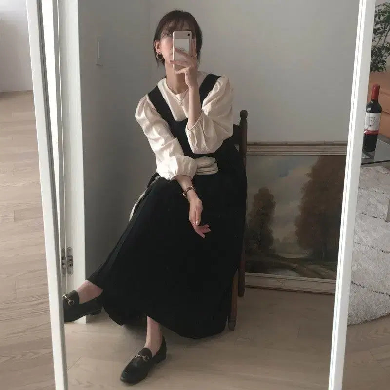 [BUNJANG] Archive J2U Olson Pleated Dress Short Length / 아카이브 제이투유 올슨 플리츠 드레스 숏기장
