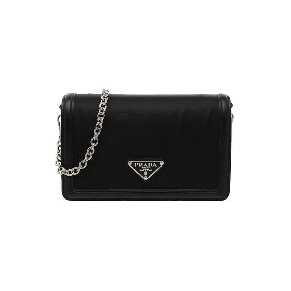 [BUNJANG] Prada Pocono Chain Shoulder Bag Mini Black / 프라다 포코노 체인 숄더백 미니