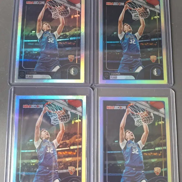 [BUNJANG] Hoops Cooperstown Rookies Card Bundle Set / NBA훕스 쿠퍼플래그 루키 4장 랏