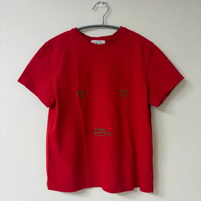 [BUNJANG] Amento x Saki Short Sleeve T-Shirt Size 0 / [0] 아모멘토 x 사키 반팔 티셔츠