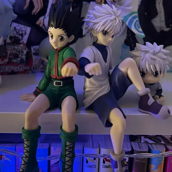 [BUNJANG] Hunter x Hunter Killua Gon Noodle Stopper Figure Bundle Set / 헌터헌터 헌헌 키르아 곤 누들스토퍼 피규어 일괄양도