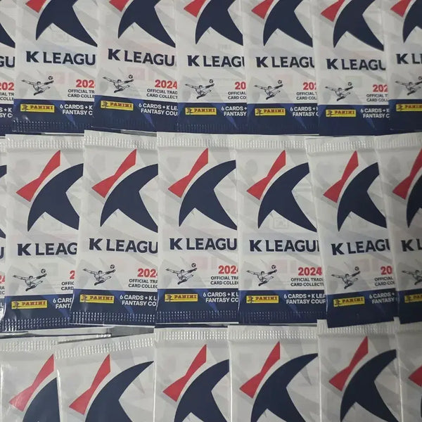 [BUNJANG] 2024 K League Panini Trading Card Pack Bundle Set (24 Packs) / 2024 K리그 파니니 트레이딩 카드팩 (24팩 일괄)
