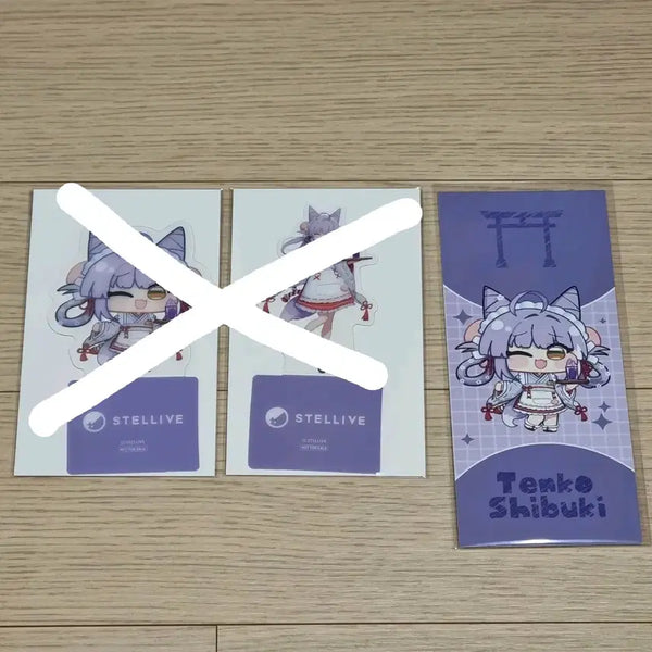 [BUNJANG] Stellive Tenko Shibuya Aniplex POB Mini Bromide / 스텔라이브 텐코 시부키 애니플러스 특전 판매