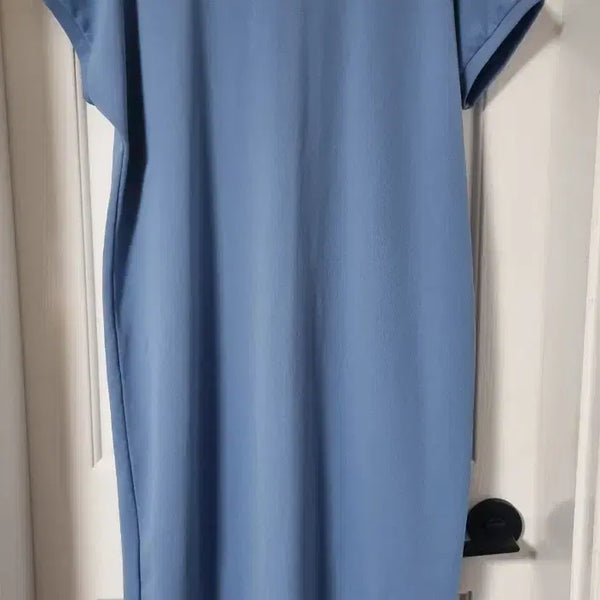 [BUNJANG] Pearl Necklace Short Sleeve Dress / 원피스