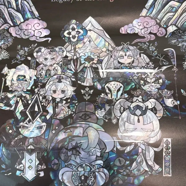 [BUNJANG] Cookie Kingdom Art Collab Exhibition Poster / 쿠킹덤 아트콜라보 전시 포스터