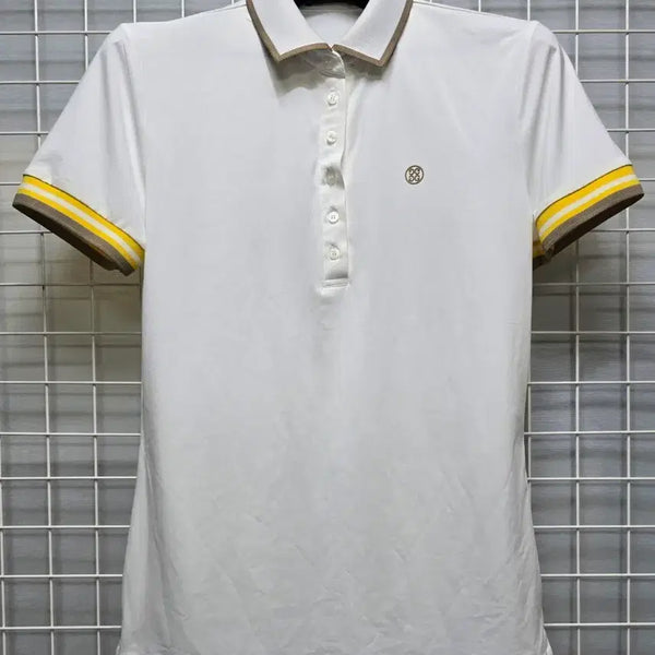 [BUNJANG] G/FORE Women's Golf Wear Cool Material Short Sleeve Polo Shirt / G/FORE 지포어 여성용 골프웨어 쿨소재 반팔 카라티셔츠