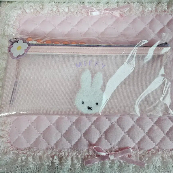 [BUNJANG] Miffy Limited Edition Beaded Pencil Case / (일본정품/한정판) 미피 비즈 시리즈 필통