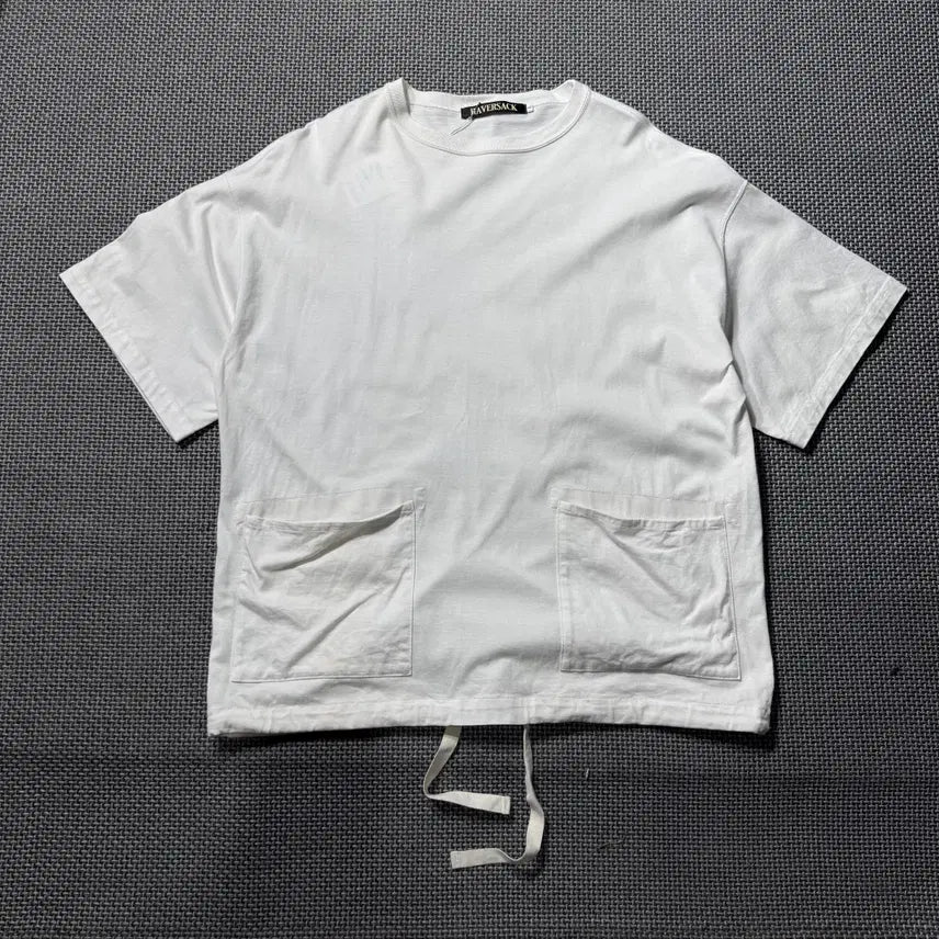 [BUNJANG] Haversack Cotton 100% Short Sleeve T-Shirt / HAVERSACK 하버색 반팔