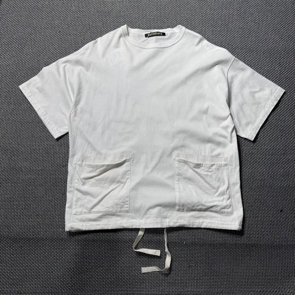 [BUNJANG] Haversack Cotton 100% Short Sleeve T-Shirt / HAVERSACK 하버색 반팔