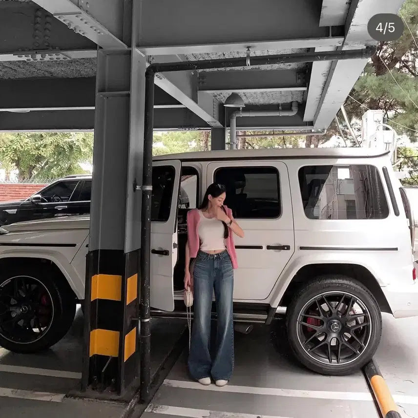 [BUNJANG] Guse Calic Wide Denim S / 구즈 guse 칼릭와이드 데님 s