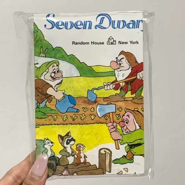 [BUNJANG] Disney Snow White and the Seven Dwarfs Bookbinding Notebook Diary Blank Note / 디즈니 백설공주와 일곱 난쟁이 북바인딩 수첩 다이어리 무지 노트