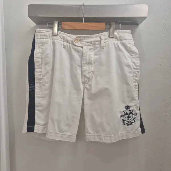 [BUNJANG] Polo Ralph Lauren Side Line Shorts / 폴로 랄프로렌 사이드 라인 숏팬츠