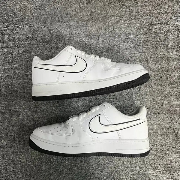[BUNJANG] Nike Air Force 1 '07 White Black Sneakers / 나이키 에어포스 1 '07 화이트 블랙