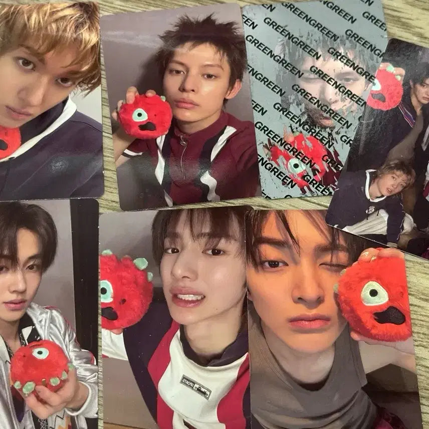 [BUNJANG] James Cortese Ver. Red Red Bundle Set Photocard / 코르티스볼 redred ver. 레드레드 양도