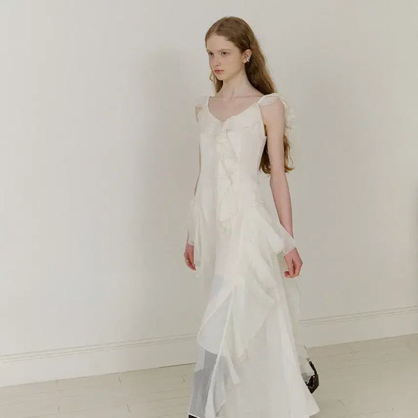 [BUNJANG] Sintden Romantic Long Dress / 신스덴 로맨티크 롱원피스