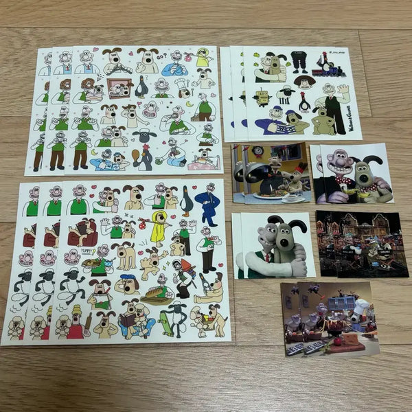 [BUNJANG] Wallace & Gromit Sticker Set / 월레스와 그로밋 스티커 인스 다꾸