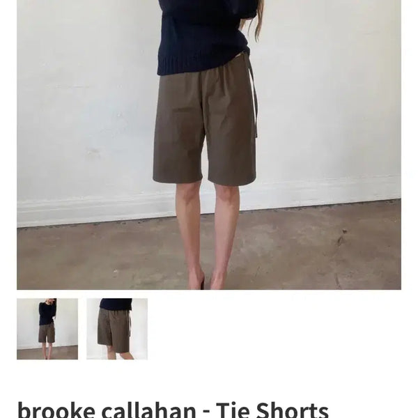 [BUNJANG] Brooke Callahan Shorts Pants / brooke callahan 팬츠 반바지