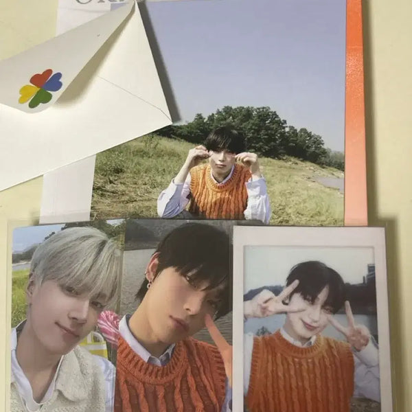 [BUNJANG] Enhypen Sunoo Orange Blood Engine Ver. Full Set Photocard / 엔하이픈 enhypen 오렌지블러드 엔진반 선우버전 풀셋 양도 sunoo photocard