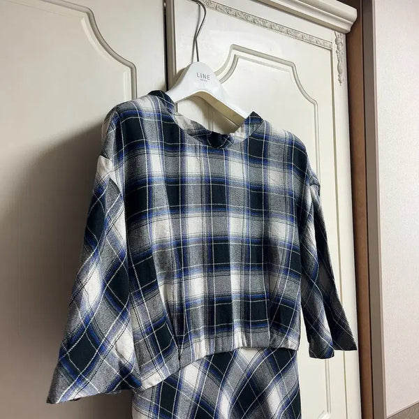 [BUNJANG] Maje Checked Dress Size 43 / 마쥬 maje 원피스 43 사이즈